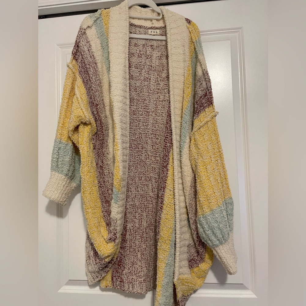 POL Oversized open cardigan